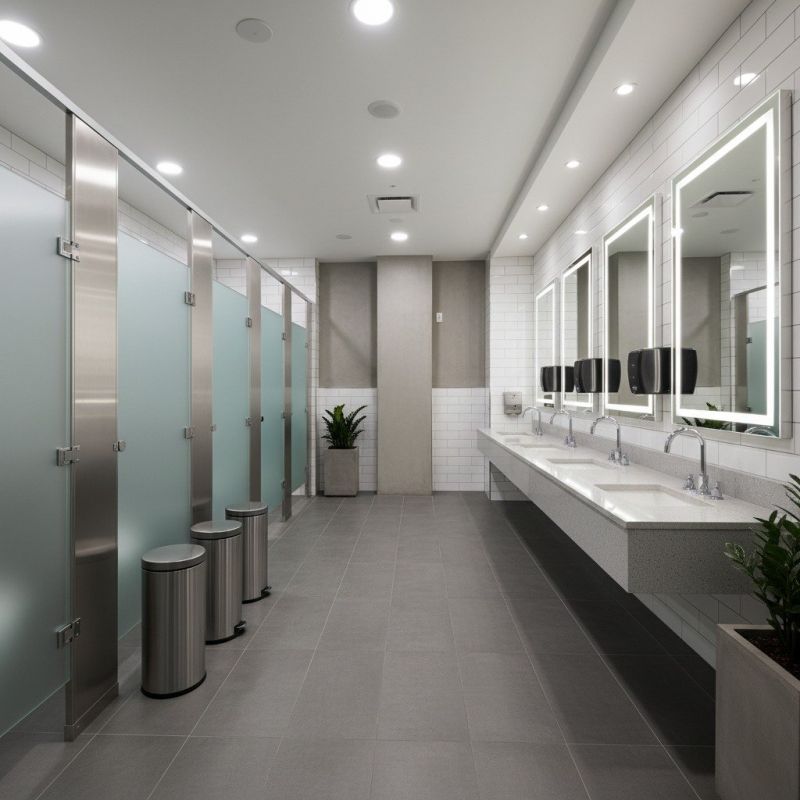 Business Bathroom Remodeling detail