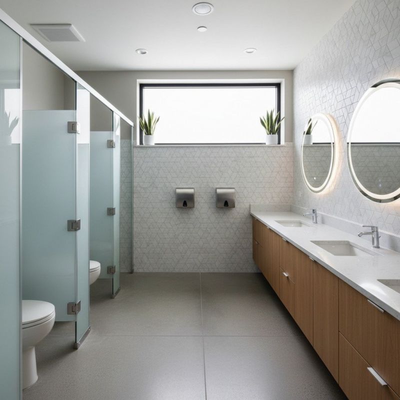 Business Bathroom Remodeling detail