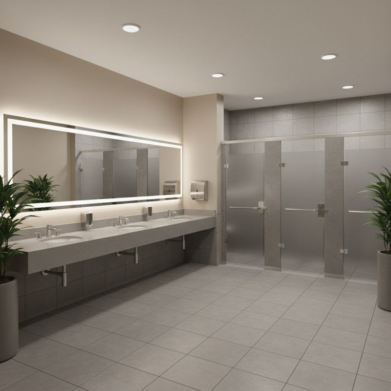 Commercial Restroom Renovation detail