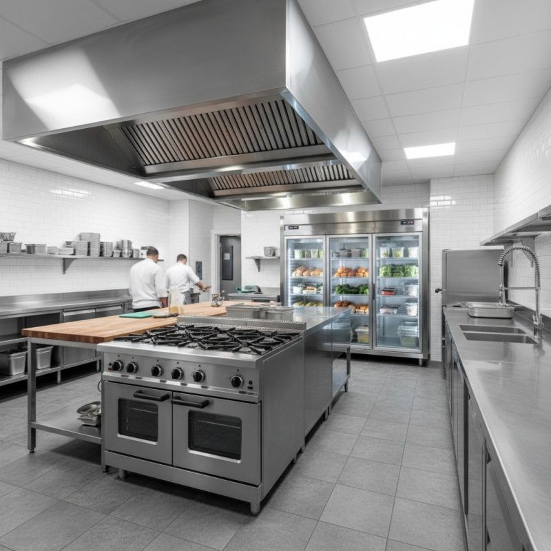 Restaurant Kitchen Remodeling detail