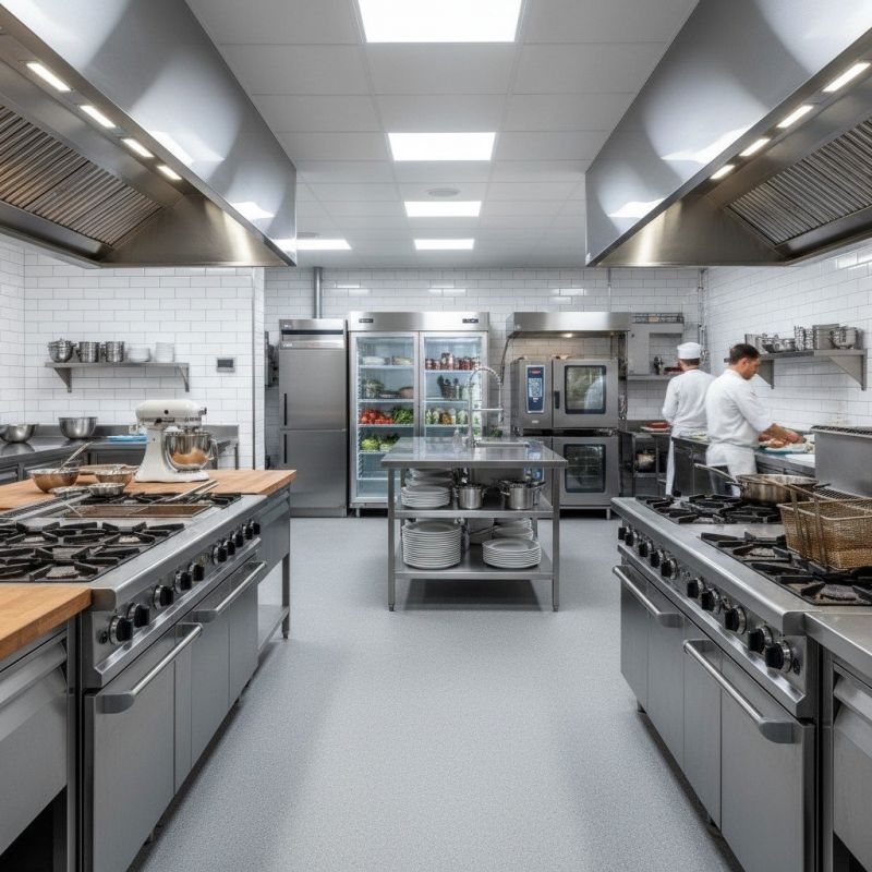 Restaurant Kitchen Remodeling detail